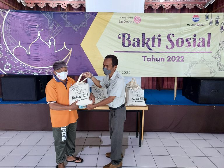 Bulan Suci Ramadhan Tahun 2022, PT. New Minatex Kembali Adakan Kegiatan Bakti Sosial Untuk Masyarakat